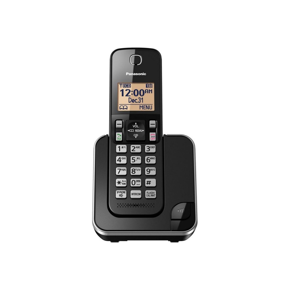 Panasonic DECT 6.0 Expandable Cordless Phone, 1 Handset, KX-TGC350B MPN:KX-TGC350B