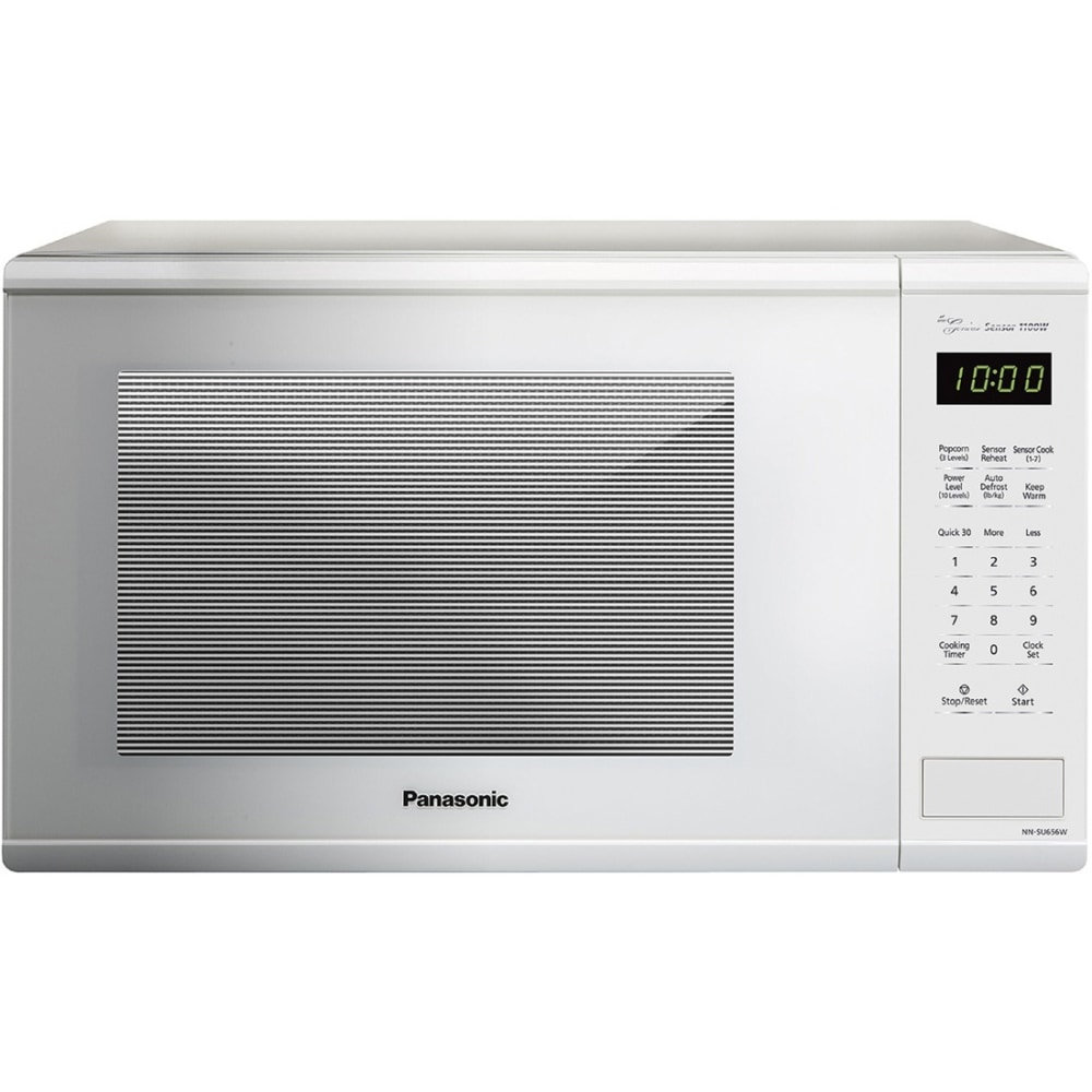 Panasonic 1.3 Cu. Ft. Countertop Microwave, White MPN:NN-SU656W