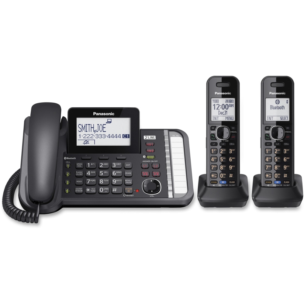 Panasonic Link2Cell DECT 6.0 Cordless Phone, KX-TG9582B MPN:KX-TG9582B