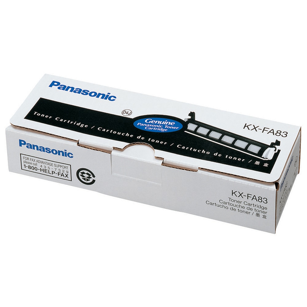 Panasonic KX-FA83 Black Fax Toner Cartridge MPN:KX-FA83