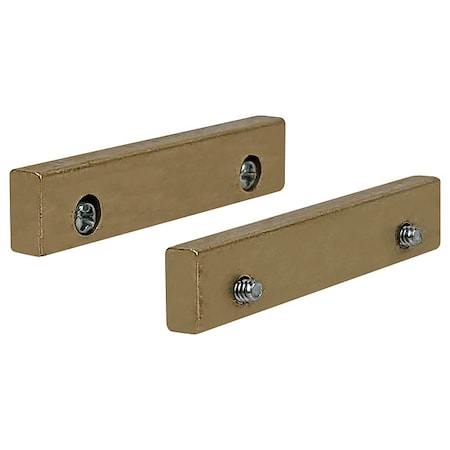 Replacement Jaws, Bench Vise, Brass MPN:354