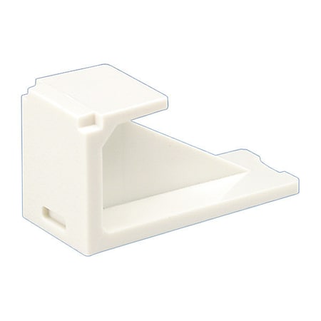 Blank Module, 1 Port, Gray, PK10 MPN:CMBIG-X