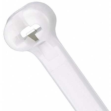 Cable Tie, 14-1/2 in L, 4 in Max Bundle Dia., Natural, Nylon 6/6, 18 lb Strength, 1000 PK MPN:BT4M-M