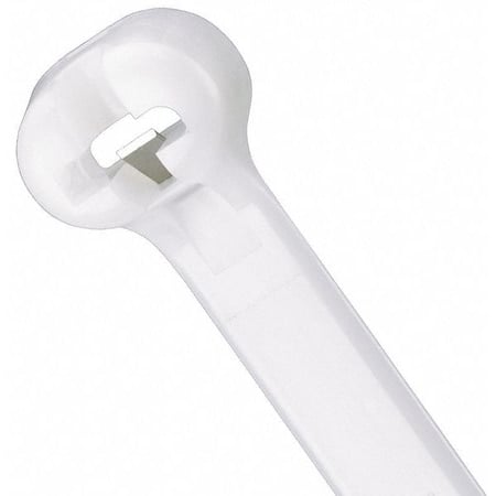 Cable Tie, 15-1/2 in L, 4-1/4 in Max Bundle Dia., Natural, Nylon 6/6, 50 lb Strength, 1000 PK MPN:BT4S-M