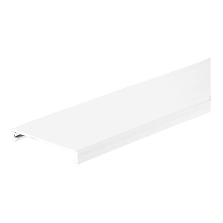 Duct cover, 3 W x 6' length, PVC, white. MPN:C3WH6