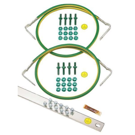Grounding Strip System, Retrofit Cabinet Kit Type, Copper MPN:CGR630U