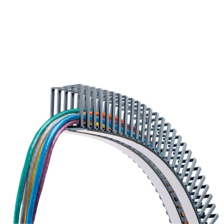 Slotted Duct, Polypropylene, 25X25X500Mm, (70 Pack), 70PK MPN:FL25X25LG-AV