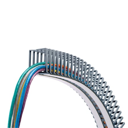 Slotted Duct, Polypropylene, 50X50X500Mm, (32 Pack), 32PK MPN:FL50X50LG-AV