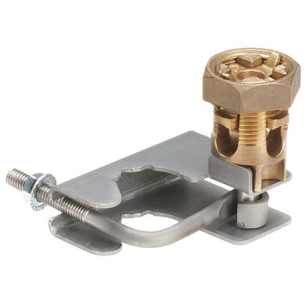 Ground Rod Clamp, Steel Zinc Plated MPN:GPQC07-1/0