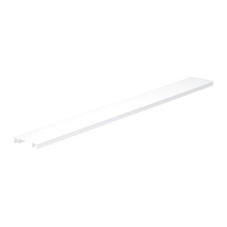 Wire Duct Cover, Hinging, White, L 6 Ft MPN:HC4WH6