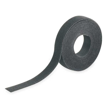 Cable Tie, 15 ft L, 1/4 in Max Bundle Dia., Black, Nylon, 50 lb Strength MPN:HLS-15R0