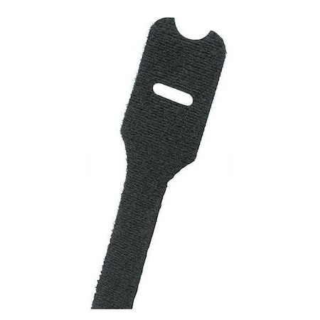 Cable Tie, 6 in L, 1-1/2 in Max Bundle Dia., Black, Nylon, 50 lb Strength, 10 PK MPN:HLSP1.5S-X0