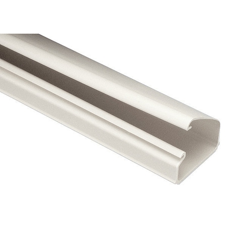 Raceway, LD10 Series, 1 Channel, 1.51 in W, 0.94 in H, 6 ft L, Off White MPN:LD10IW6-A