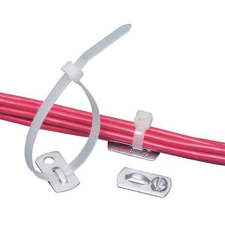 Cable Tie Mount, Screw Applied, PK100 MPN:MBMS-S10-CY