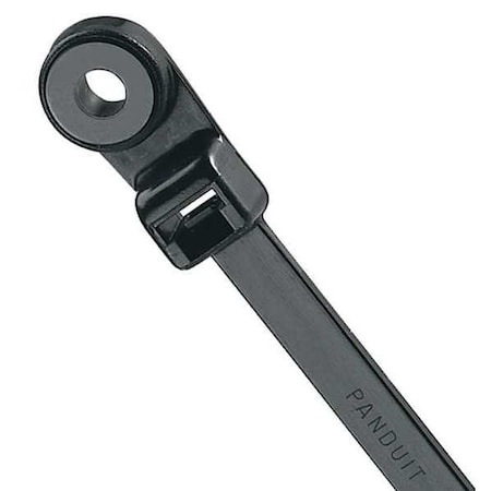 Cable Tie, 8 in L, 2 in Max Bundle Dia., Black, Nylon 6/6, 50 lb Strength, 100 PK MPN:PLC2S-S6-C0