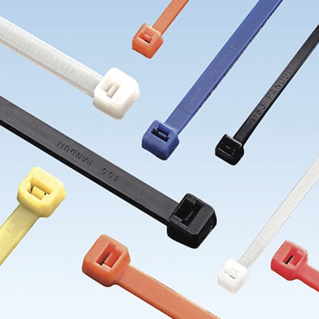 Cable Tie, 7-1/2 in L, 1-7/8 in Max Bundle Dia., Violet, Nylon 6/6, 50 lb Strength, 100 PK MPN:PLT2S-C7