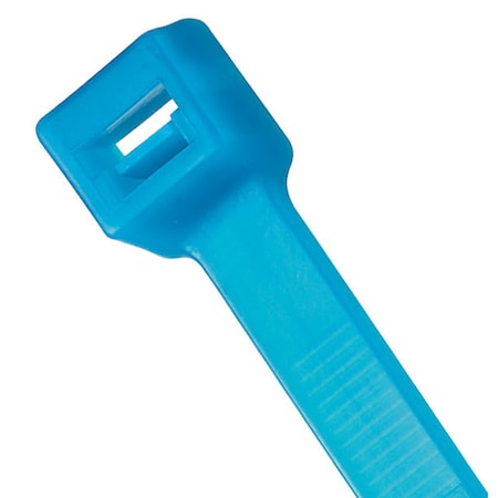 Cable Tie, 7-1/2 in L, 1-15/16 in Max Bundle Dia., Blue, Tefzel, 50 lb Strength, 1000 PK MPN:PLT2S-M76