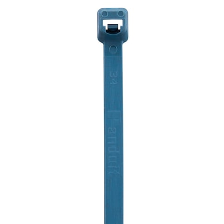 Cable Tie, 11-1/2 in L, 3 in Max Bundle Dia., Blue, Nylon 6/6, 50 lb Strength, 100 PK MPN:PLT3S-C96A