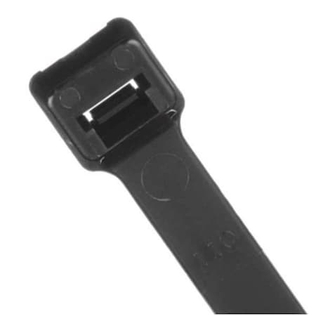 Cable Tie, 14-1/2 in L, 4 in Max Bundle Dia., Black, Nylon 6/6, 120 lb Strength, 250 PK MPN:PLT4H-TL30/147