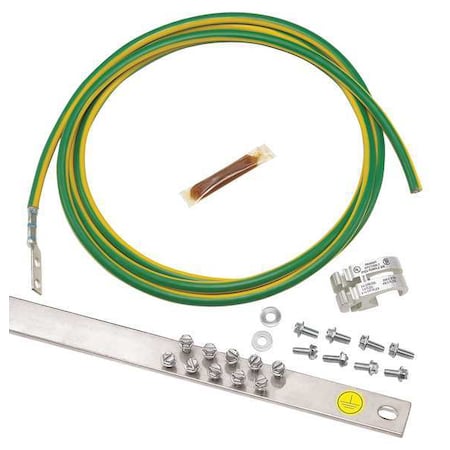 Strip System, Copper, Grounding Bar L 19in MPN:RGRKCBNJY
