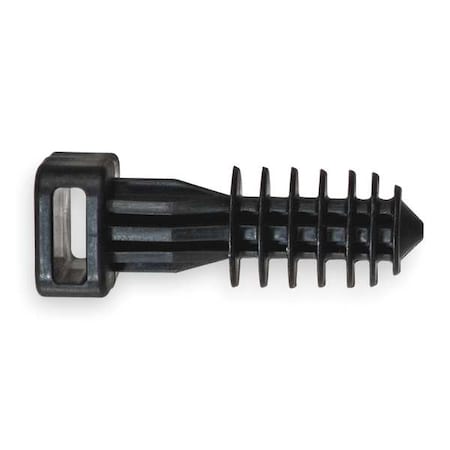 Masonry Push-In Cable Ties Mount, Nylon 6/6, Black, 0.53 in L MPN:SGMPMS25-C0