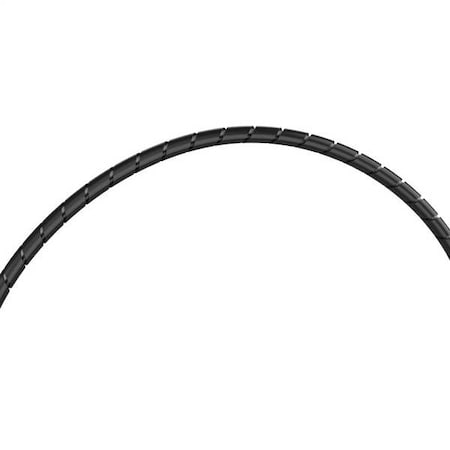 Spiral Wrap, 100 ft L, 1/2 in W, Black MPN:T50F-C0