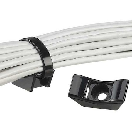 Cable Tie Mount, Screw Applied, PK100 MPN:TMEH-S10-C0