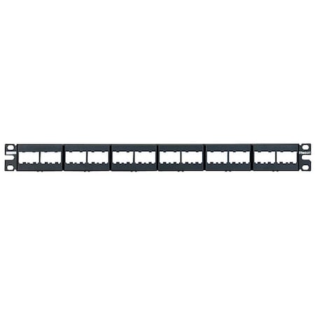 Patch Panel, Mini-Com, Rack Mt, 24 Port MPN:CPP24WBLY