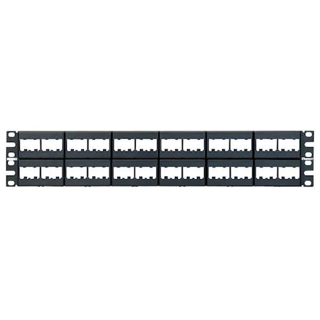 Patch Panel, Mini-Com, Rack Mt, 48 Port MPN:CPP48WBLY