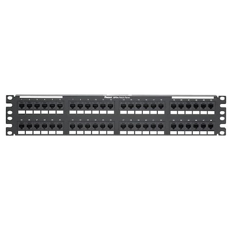 Patch Panel, Cat 6, Rack Mt, 48 Port MPN:DP48688TGY