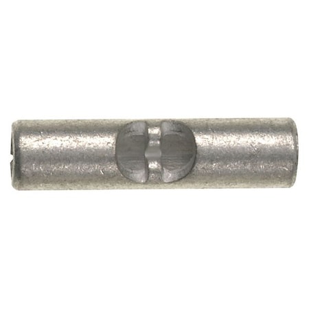Butt Splice Wire Connector, 14 AWG Max, Bare, None Insulation, 2, 000 V, 1000 PK MPN:BS14-M