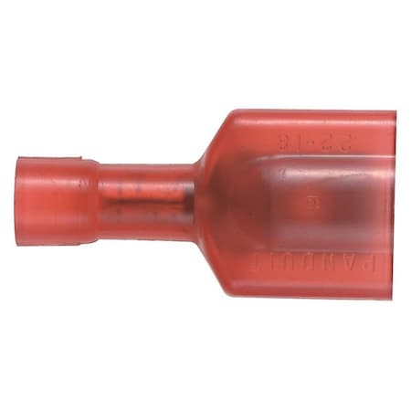 WireDisconnect, Brass, Red, Nylon, PK100 MPN:DNF18-250FIB-C