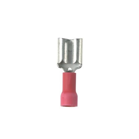 Female Disconnect, Vyl, Brl, Insul, 22, PK50 MPN:EDV18-250B-L