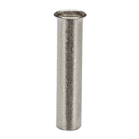 Ferrule, 16 AWG, Non-Insul, 13/32in., PK1000 MPN:F78-10-M