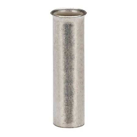 Ferrule, 10 AWG, Non-Insul, 19/32in., PK1000 MPN:F82-15-M