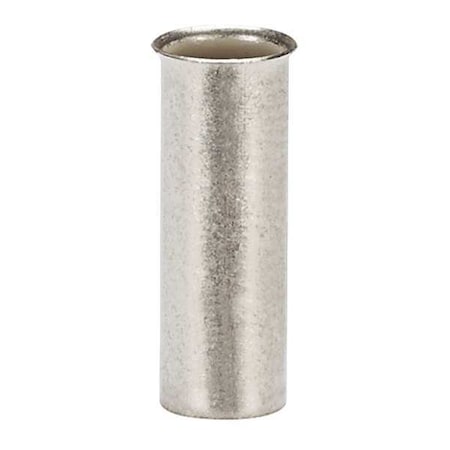 Ferrule, 8 AWG, Non-Insul, 19/32in., PK500 MPN:F83-15-D