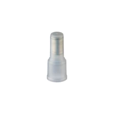 Crimp Wire Connector, 14 AWG Max, Clear, Nylon Insulation, 600 V, 100 PK MPN:JN218-216-CN