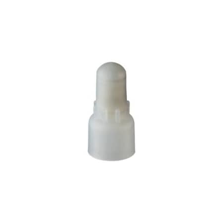 Crimp Wire Connector, 10 AWG Max, Clear, Nylon Insulation, 600 V, 100 PK MPN:JN418-212-CN