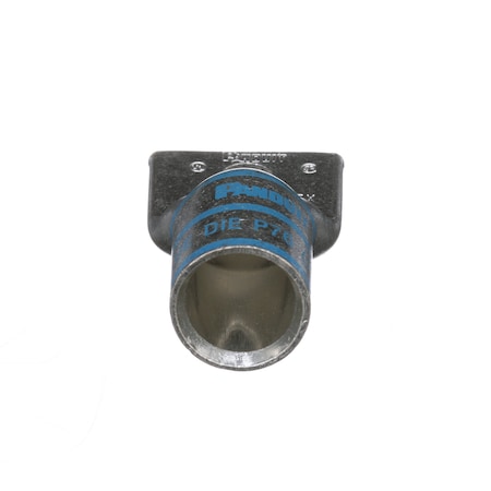 One-Hole Compression Lug, Standard Barrel, Copper, Blue MPN:LCAX350-38-6