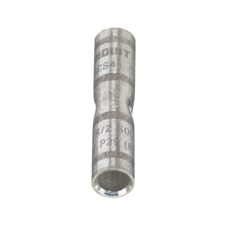 Crimp Wire Connector, 3 AWG Max, Gray, None Insulation, 35 kV MPN:SCS4-L