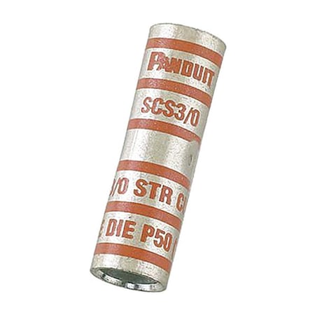 Crimp Wire Connector, Red, None Insulation, 35 kV MPN:SCS8-L