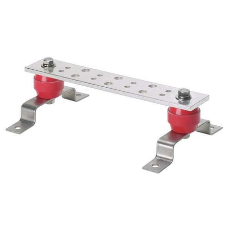 Busbar, Copper, Grounding Bar L 20in MPN:GB2B0312TPI-1