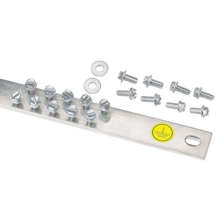 Strip Kit, Copper, Grounding Bar L 19in MPN:RGRB19CN
