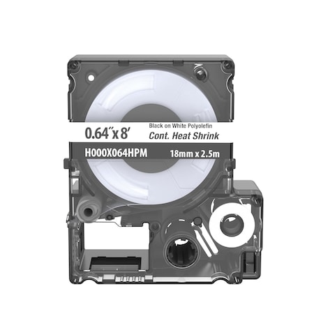 Mp Cassette, 2:1 Continuous HeatshriT MPN:H000X064HPM