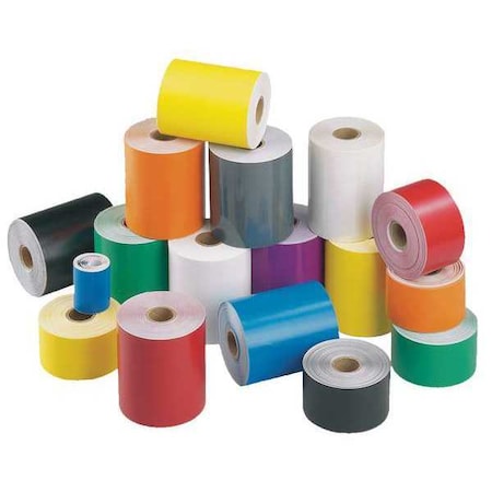 ContinuousLabelStock, Yellow, Matte, 2inW MPN:T200X000VX1Y