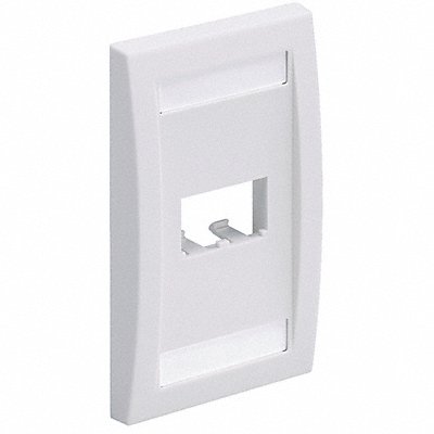 Wall Plate Single Gang 2 Ports Off White MPN:CFPE2IWY
