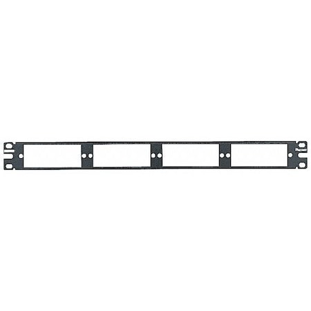 Patch Panel, 48 Ports, Flat Fiber, Rack, 1RU MPN:CFAPPBL1