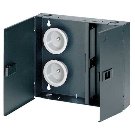 Fiber Enclosure, 10.18in H, 2.32in D, Black MPN:FWME2