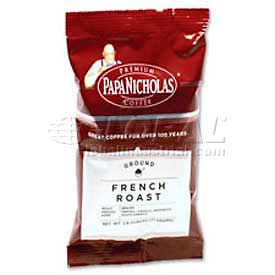 PapaNicholas® Premium French Roast Coffee Regular Arabica Bean 2.5 oz. 18/Carton PCO25183