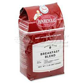 PapaNicholas® Premium Breakfast Blend Coffee Regular Arabica Bean 32 Oz. PCO32006